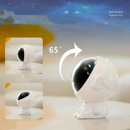 Luz Nocturna Astronauta | Proyector de Estrellas para Habitación y Regalos
